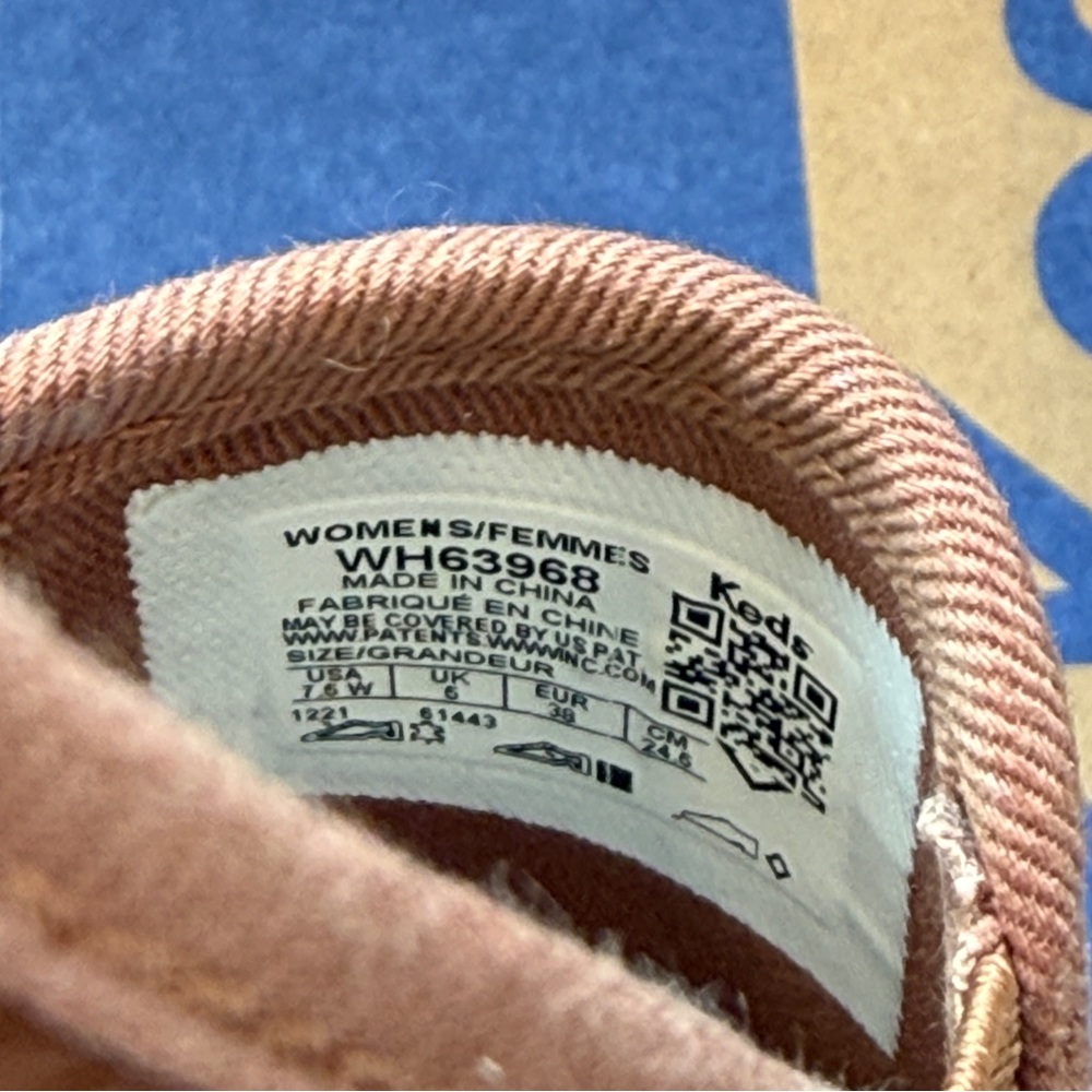 Keds Double Decker Leather Slip On 7.5 Wide - Picture 13 of 14
